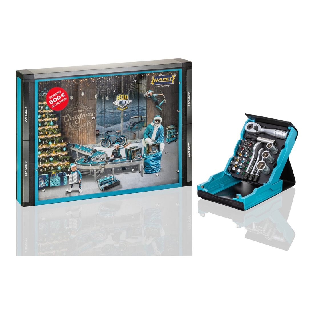 HAZET Adventskalender SANTA-TOOLS 2021