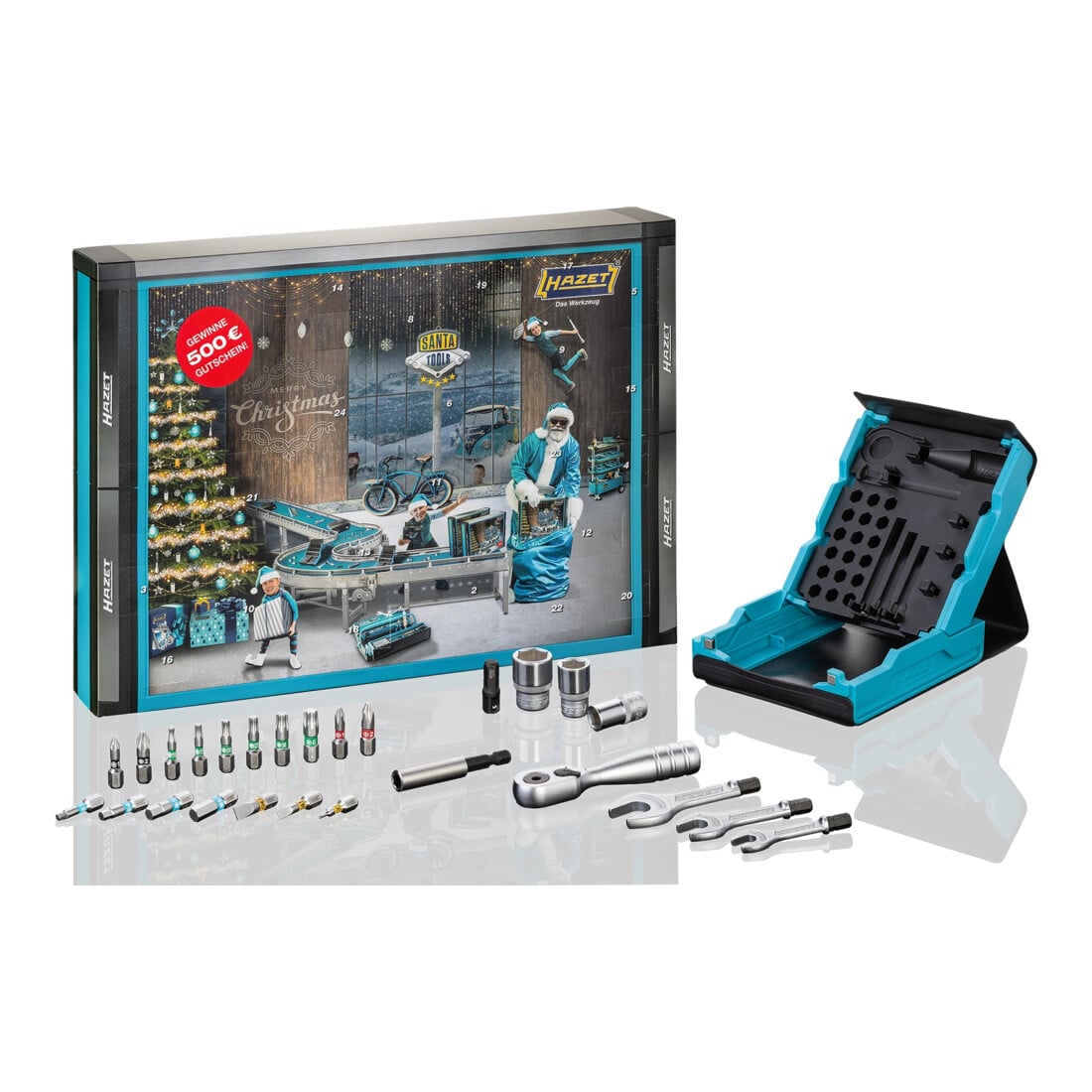 HAZET Adventskalender SANTA-TOOLS 2021
