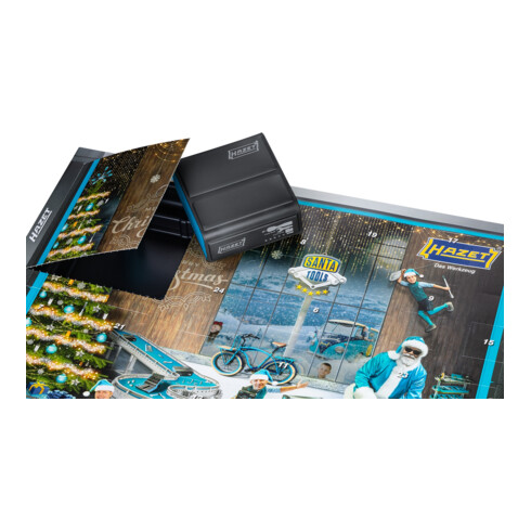 HAZET Adventskalender SANTA-TOOLS 2021
