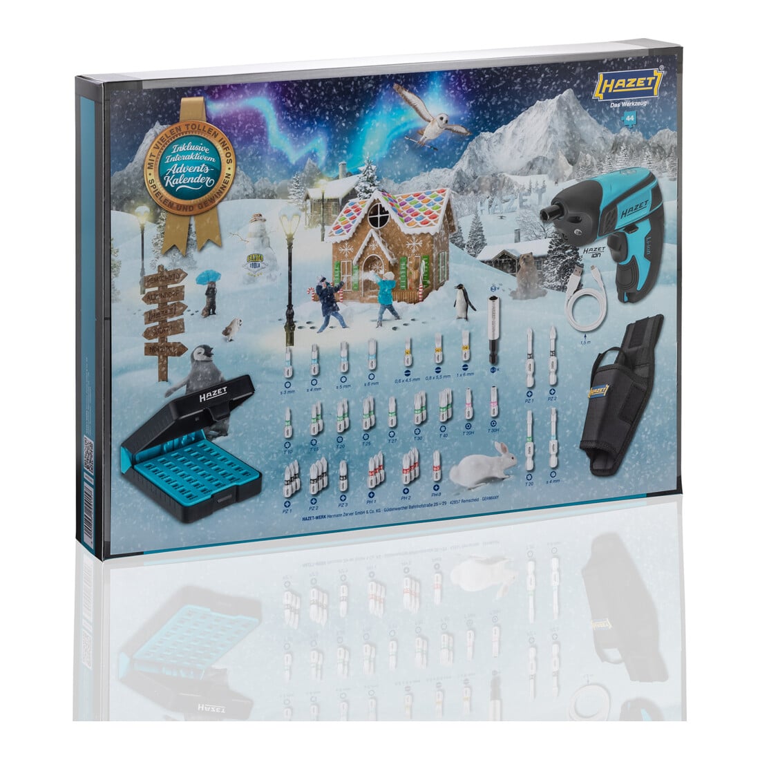 HAZET Adventskalender Santa Tools