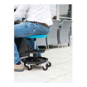 HAZET Arbeits-Sitz mit gepolsteter Sitzfläche, 150 kg Tragkraft-2
