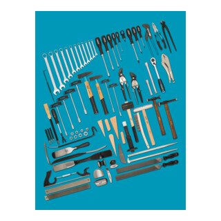 HAZET Assortimento di utensili 0-1900/77, 0,4 x 2,5 – 1,6 x 10, 6 – 24, PH1 – PH37