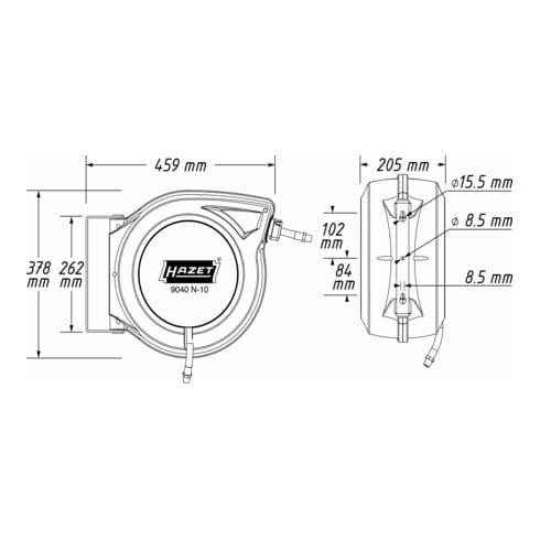 HAZET Avvolgitubi 9040N-10