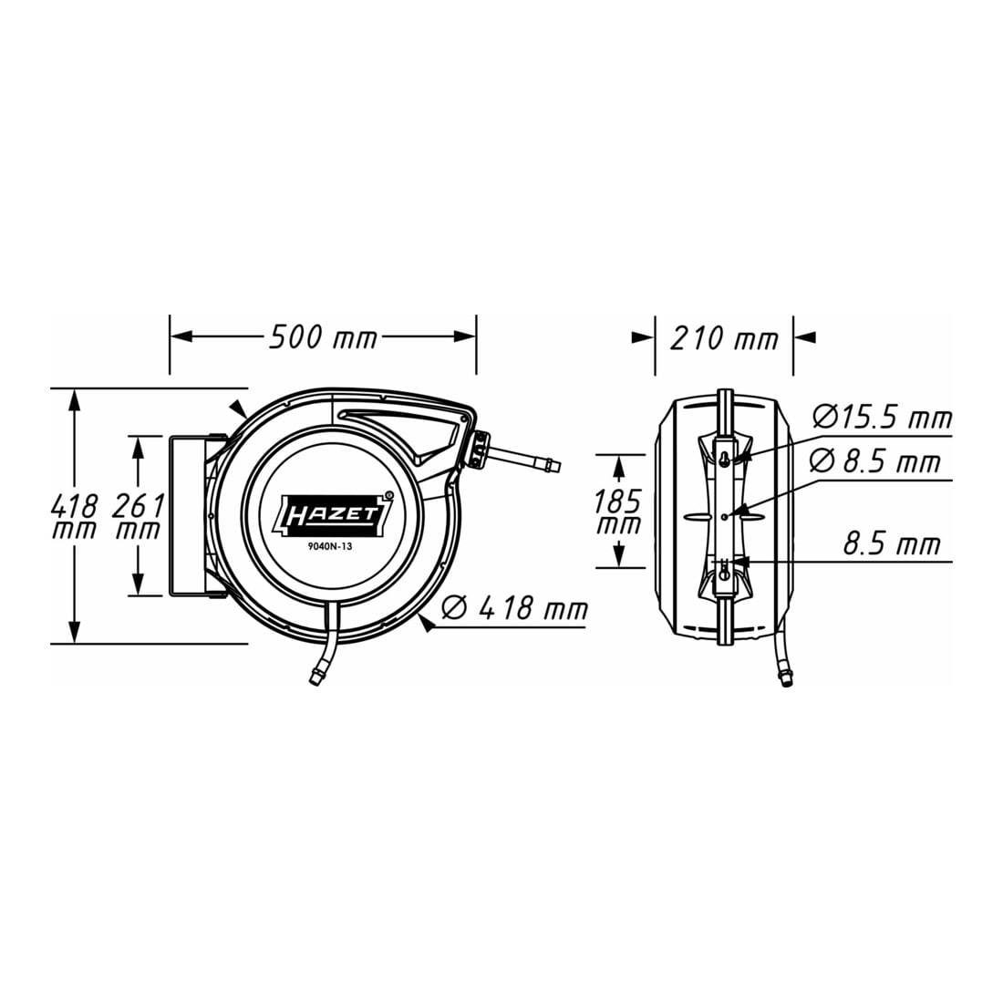 HAZET Avvolgitubo 9040N-13