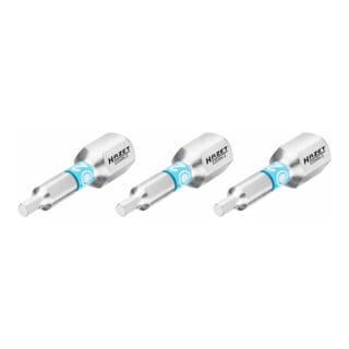HAZET Bit 2204N-2/3, Attacco esagonale, massiccio, 6,3 (1/4"), Profilo esagonale interno, 2mm