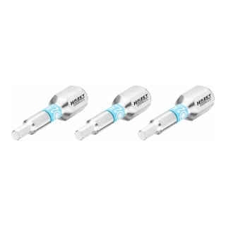 HAZET Bit 2204N-2.5/3, Attacco esagonale, massiccio, 6,3 (1/4"), Profilo esagonale interno, 2.5mm