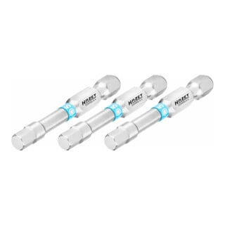 HAZET Bit 2204NSLG-5/3, Attacco esagonale, massiccio, 6,3 (1/4"), Profilo esagonale interno, 5mm