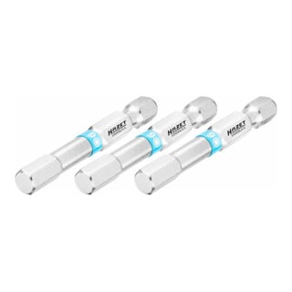 HAZET Bit 2204NSLG-6/3, Attacco esagonale, massiccio, 6,3 (1/4"), Profilo esagonale interno, 6mm