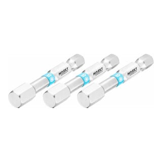 HAZET Bit 2204NSLG-8/3, Attacco esagonale, massiccio, 6,3 (1/4"), Profilo esagonale interno, 8mm