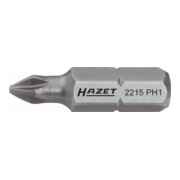 HAZET Bit 2215-PH4 Sechskant massiv 6,3 (1/4 Zoll) Kreuzschlitz Profil PH PH4-1