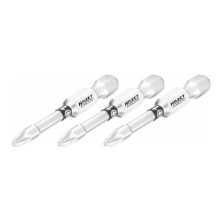 HAZET Bit 2216NSLG-PZ1/3, Attacco esagonale, massiccio, 6,3 (1/4"), Profilo Pozidriv PZ, PZ1