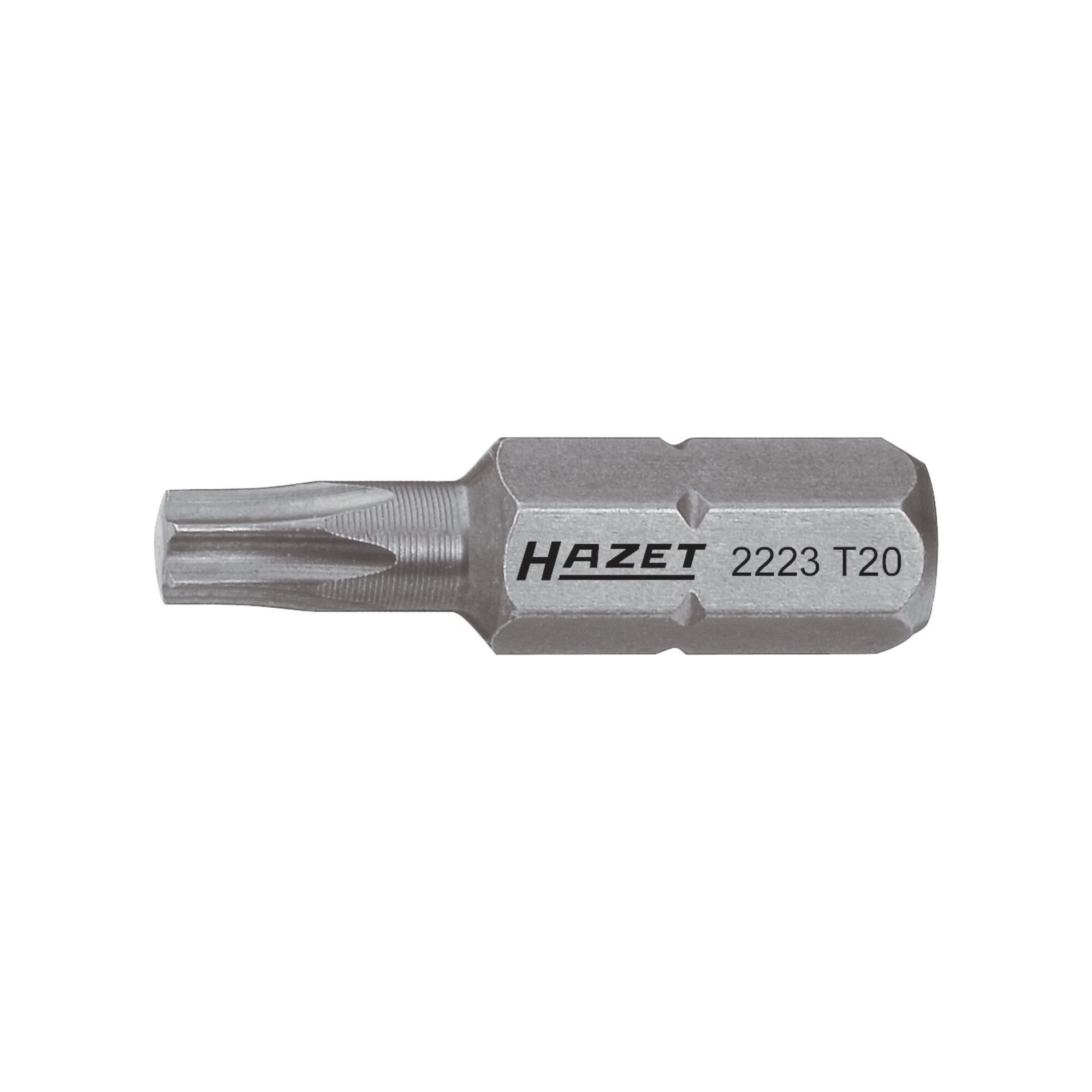 HAZET Bit 2223-T25 Sechskant massiv 6,3 (1/4 Zoll) Innen TX Profil T25
