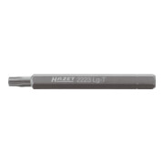 HAZET Bit 2223LG-T25 ∙ Zeskant massief 6,3 = (1/4 inch) ∙ Binnen-TX-profiel ∙ T25