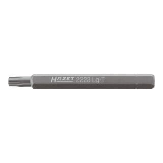 HAZET Bit 2223LG-T25 Sechskant massiv 6,3 (1/4 Zoll) Innen TX Profil T25