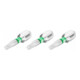 HAZET Bit 2223N-T15/3, Attacco esagonale, massiccio, 6,3 (1/4"), Profilo interno TX, T15-1