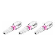 HAZET Bit 2223N-T20H/3, Attacco esagonale, massiccio, 6,3 (1/4"), Profilo TX Tamper Resistant, T20H