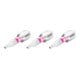 HAZET Bit 2223N-T8H/3, Sechskant massiv 6,3 (1/4 Zoll), Tamper Resistant TX Profil, T8H, Anzahl Werkzeuge: 3-1