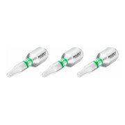HAZET Bit 2223N-T9/3, Attacco esagonale, massiccio, 6,3 (1/4"), Profilo interno TX, T9