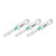 HAZET Bit 2223NSLG-T15/3, Sechskant massiv 6,3 (1/4 Zoll), Innen TX Profil, T15, Anzahl Werkzeuge: 3-1