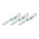 HAZET Bit 2223NSLG-T20/3 ∙ Zeskant massief 6,3 = (1/4 inch) ∙ Binnen-TX-profiel ∙ T20 ∙ Aantal gereedschappen: 3-1