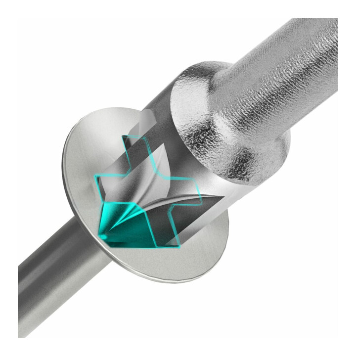 HAZET Bit 2223NSLG-T27/3 ∙ Zeskant massief 6,3 = (1/4 inch) ∙ Binnen-TX-profiel ∙ T27 ∙ Aantal gereedschappen: 3