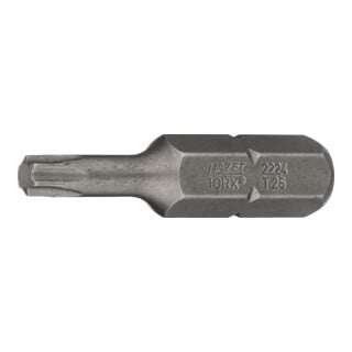 HAZET Bit 2224 Sechskant massiv 5/16" Innen TX Profil