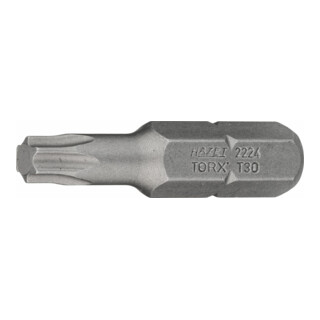 HAZET Bit 2224 esagonale, esecuzione massiccia 5/16" Profilo interno TX