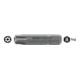 HAZET Bit  2224-T45H ∙ Sechskant massiv 8 (5/16 Zoll) ∙ Tamper Resistant TORX® Profil ∙ Schlüsselweite:  T 45 H ∙ Gesamtlänge: 35 mm