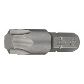 HAZET Bit 2224-T55 Sechskant massiv 8 (5/16 Zoll) Innen TX Profil T55