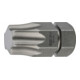 HAZET Bit 2597-01 Sechskant massiv 8 (5/16 Zoll) Innen TX Profil T45-1
