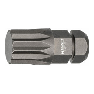 HAZET Bit 2597-02 ∙ Zeskant massief 