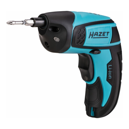 HAZET Bit accu-slagmoersleutel set ∙ Mini 9230B-1 ∙ Losdraaimoment maximaal: 4.5 Nm ∙ Binnen-TX®-profiel, Pozidriv-profiel PZ, Binnen-zeskant-profiel, Zeskant hol 6,3 (1/4 inch) ∙ Aantal gereedschappen: 7