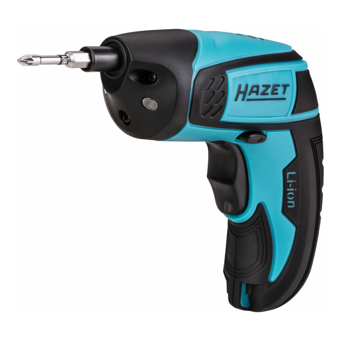 HAZET Bit accu-slagmoersleutel set ∙ Mini 9230B-1 ∙ Losdraaimoment maximaal: 4.5 Nm ∙ Binnen-TX®-profiel, Pozidriv-profiel PZ, Binnen-zeskant-profiel, Zeskant hol 6,3 (1/4 inch) ∙ Aantal gereedschappen: 7