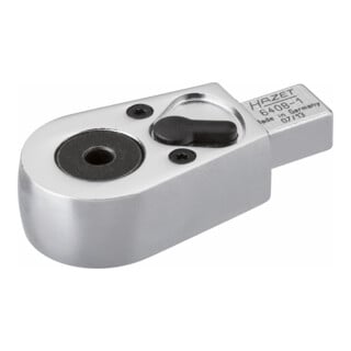 HAZET Bit-Einsteck-Umschaltknarre 6408-1 Einsteck-Vierkant 9 x 12 mm Sechskant hohl 8 mm (5/16 Zoll), Innen-Sechskant Profil