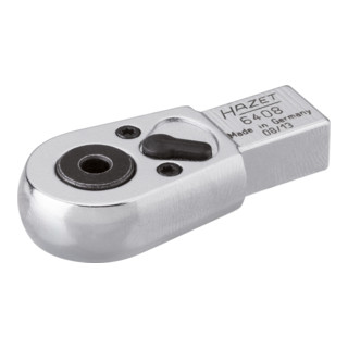 HAZET Bit-Einsteck-Umschaltknarre 6408 Einsteck-Vierkant 9 x 12 mm Sechskant hohl 6,3 (1/4 Zoll), Innen-Sechskant Profil
