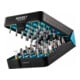 HAZET BitE-Box - Bit-Satz 2240N/51 Pozidriv Profil PZ, Sechskant hohl 6,3 (1/4 Zoll), Kreuzschlitz Profil PH, Tamper Resistant TX Profil, Innen-Sechskant Profil, Schlitz Profil, Innen TX Profil Anzahl Wer