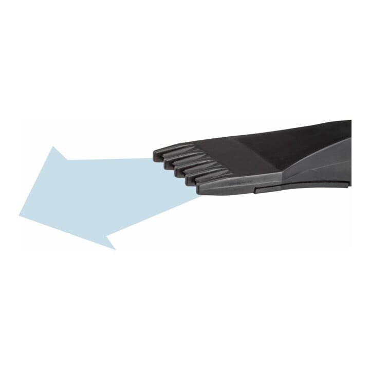 HAZET Blaaspistool, geluidsarm met brede platte spuitmond 9040P-5