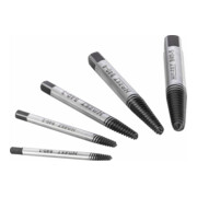 HAZET  Boutuitdraaierset, 5-delig, in box met fijne groeven, Type: 5