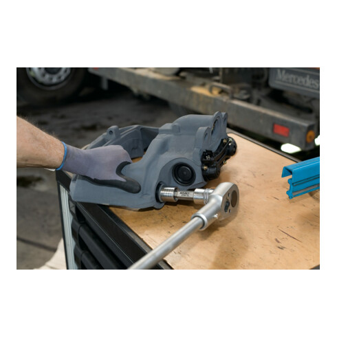 HAZET Bremssattel-Schraubendreher-Steckschlüsseleinsatz 2784-14 Vierkant hohl 20 mm (3/4 Zoll) Innen-Sechskant Profil 14