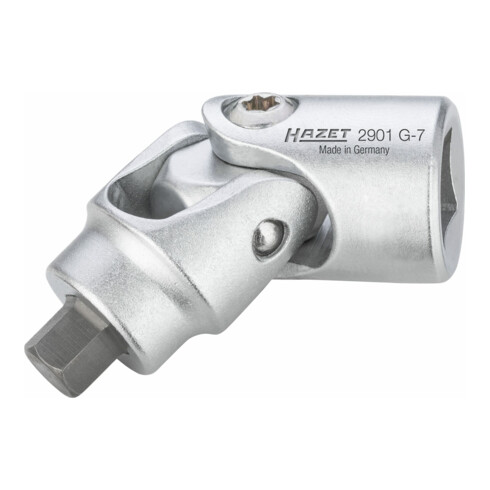 HAZET Bremssattel Schraubendreher-Steckschlüsseleinsatz 2784-2, 3/8 Zoll (10 mm) Vierkant, Innen Sechskant Profil, SW 6 mm
