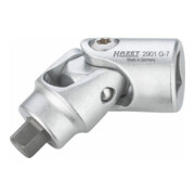 HAZET Bremssattel Schraubendreher-Steckschlüsseleinsatz 2784-2, 3/8 Zoll (10 mm) Vierkant, Innen Sechskant Profil, SW 6 mm