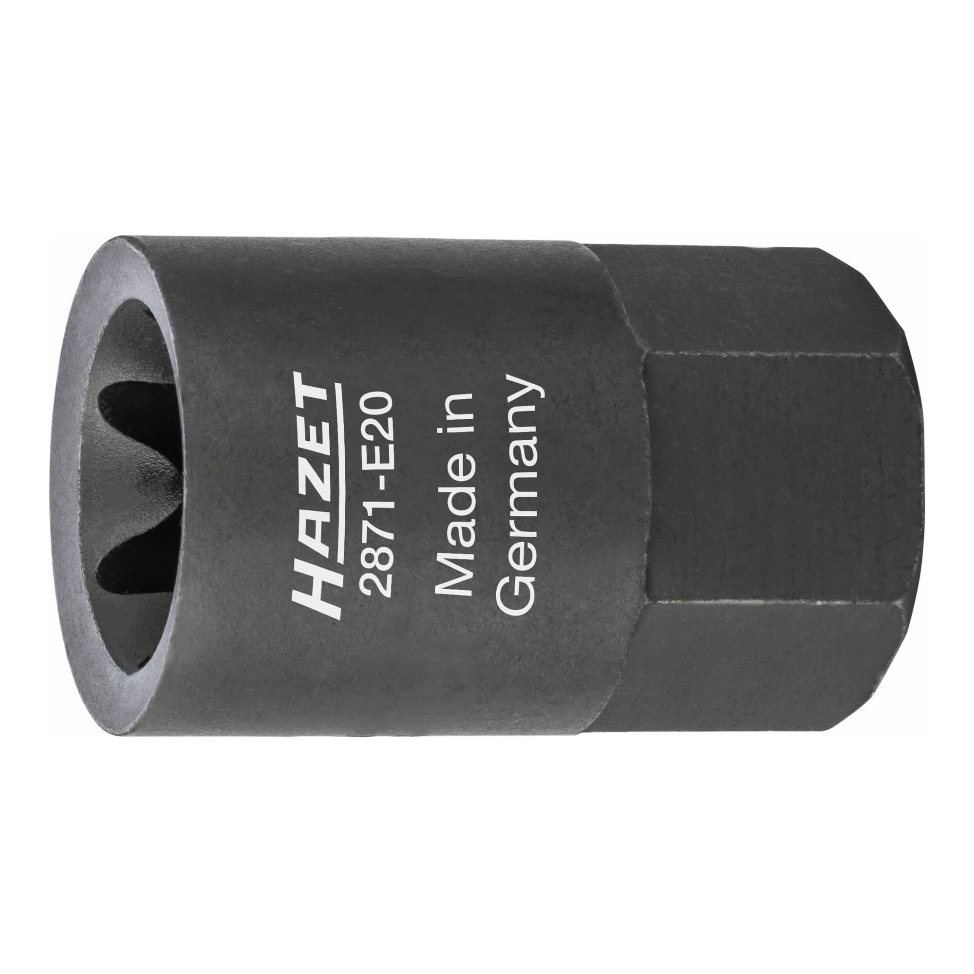HAZET Bremssattel TX Einsatz 2871-E20 Außen-Sechskant 22 mm Außen TX Profil E20