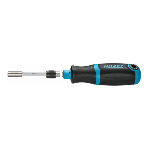 HAZET Cacciavite a cricchetto per bit 810R-4, Profilo ad intaglio, Profilo intaglio a croce PH, Profilo esagonale interno, Profilo interno TORX®, Attacco esagonale, cavo, 6,3 (1/4"), 0,8 x 5,5, PH1, PH2, 3, 4, 5, 6, T15, T20, T25, T27, T30