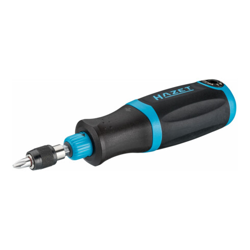 HAZET Cacciavite a cricchetto per bit 810R-4, Profilo ad intaglio, Profilo intaglio a croce PH, Profilo esagonale interno, Profilo interno TORX®, Attacco esagonale, cavo, 6,3 (1/4"), 0,8 x 5,5, PH1, PH2, 3, 4, 5, 6, T15, T20, T25, T27, T30