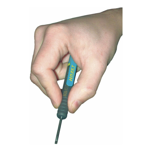HAZET Cacciavite clip 805C-25, Profilo ad intaglio, 0.4x2.5mm