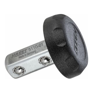 HAZET Carré traversant 5110-01 ∙ Carré massif 10 mm (3/8 pouce)