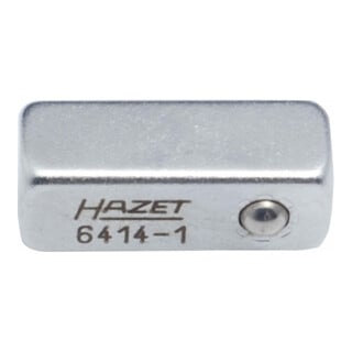 HAZET Carré traversant 6414-1 ∙ Carré massif 12,5 mm (1/2 pouce)