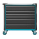 HAZET Carrello per officina Assistant 179NXXL-7/340, cassetti piatti: 5x77x870x398mm, cassetti alti: 2x162x870x398mm-2