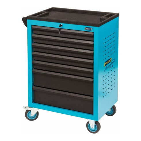 HAZET Carrello per officina Assistent 178 N-7 con 147 utensili 178N-7/147 cassetti piatti: 5x80x527x348mm cassetti alti: 2x165x527x348mm, 147pz.