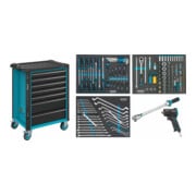 HAZET Carrello portautensili Assistente 179N-7/137, Cassetti, bassi: 5 x 81 x 522 x 398mm, Cassetti, alti: 2 x 166 x 522 x 398mm7-1